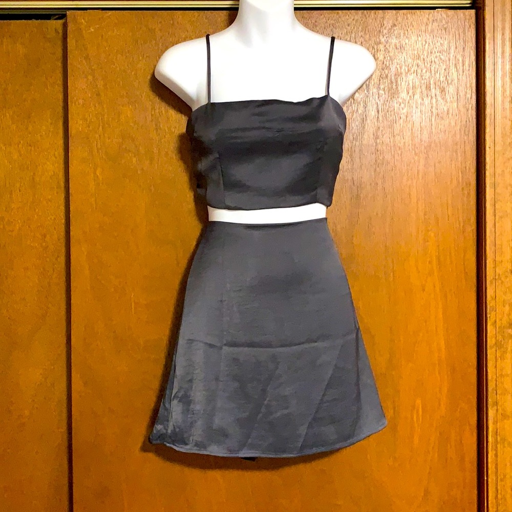 Gray Skirt Set🤍